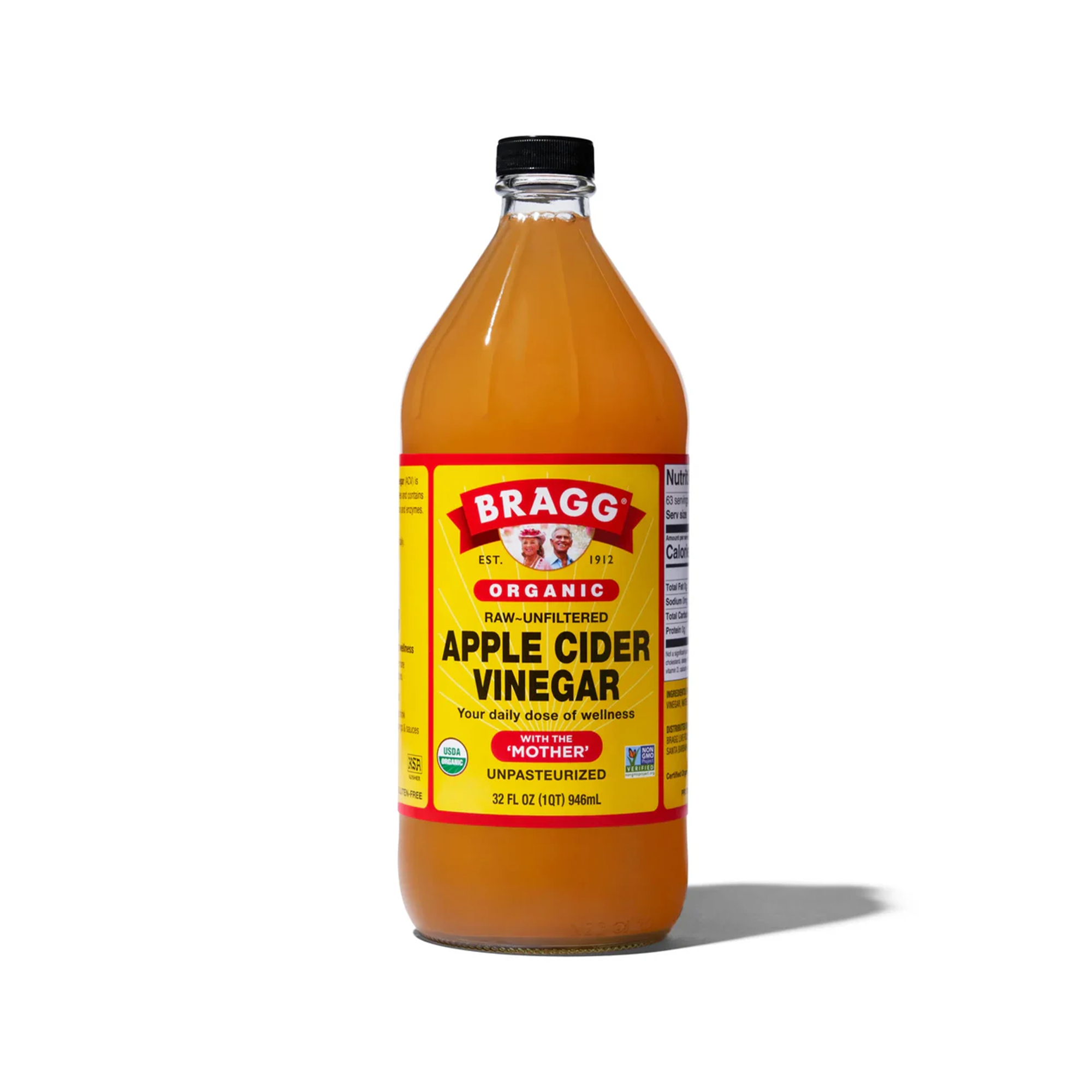 Bragg Organic Apple Cider Vinegar- Raw & Unfiltered 946 ML