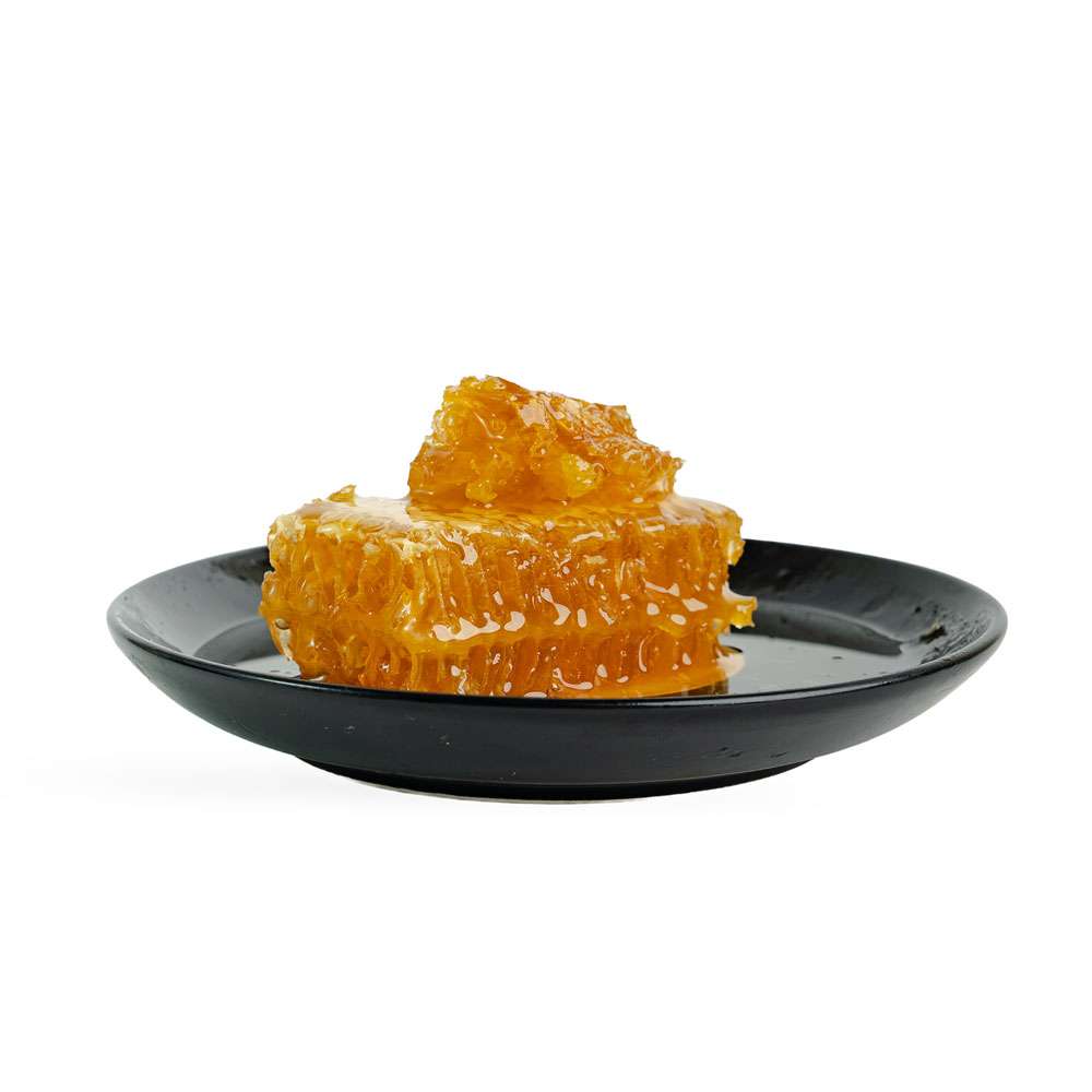 Mixed Flower Honey with Comb 500g 4