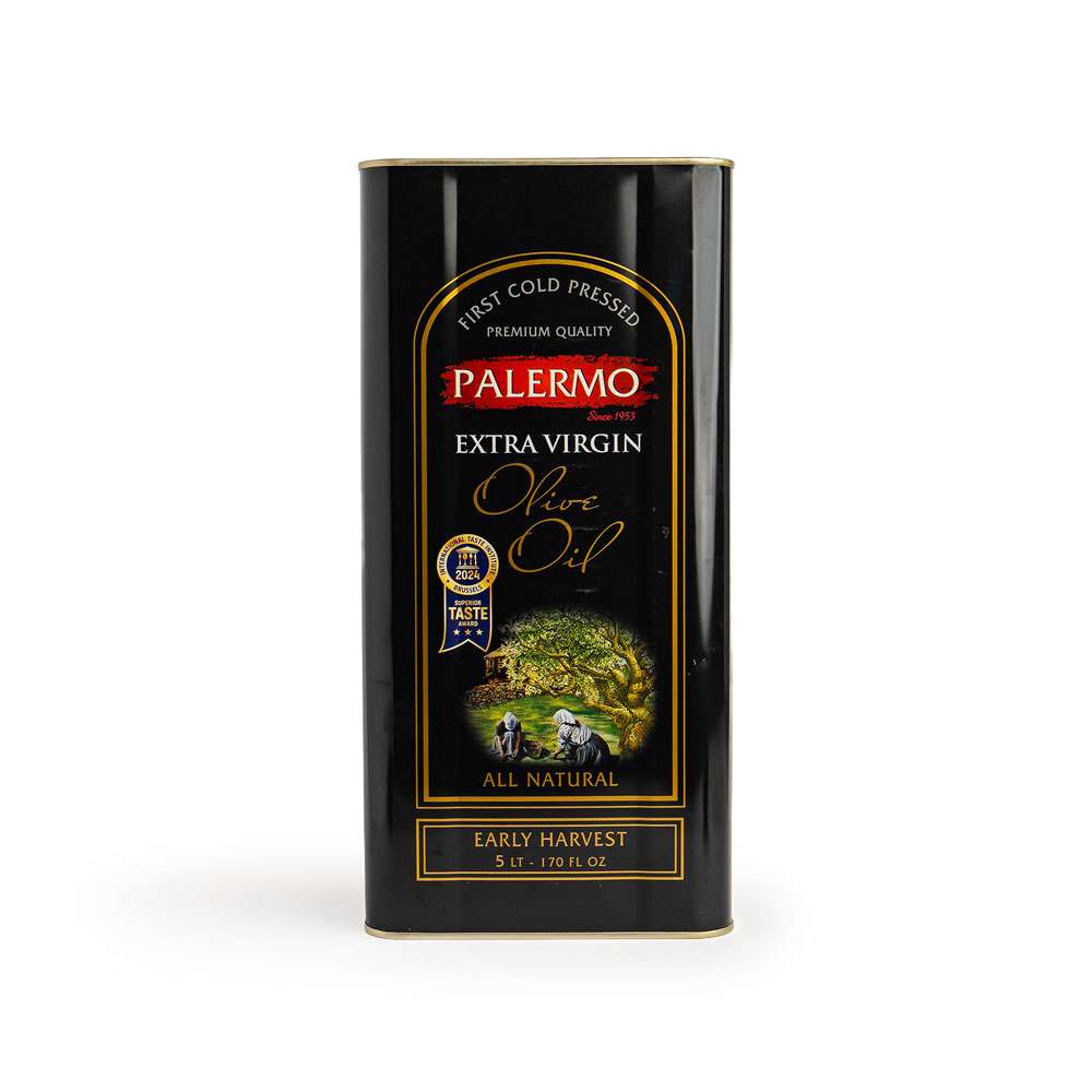 Palermo Extra Virgin Olive Oil In Tin 5 Ltr