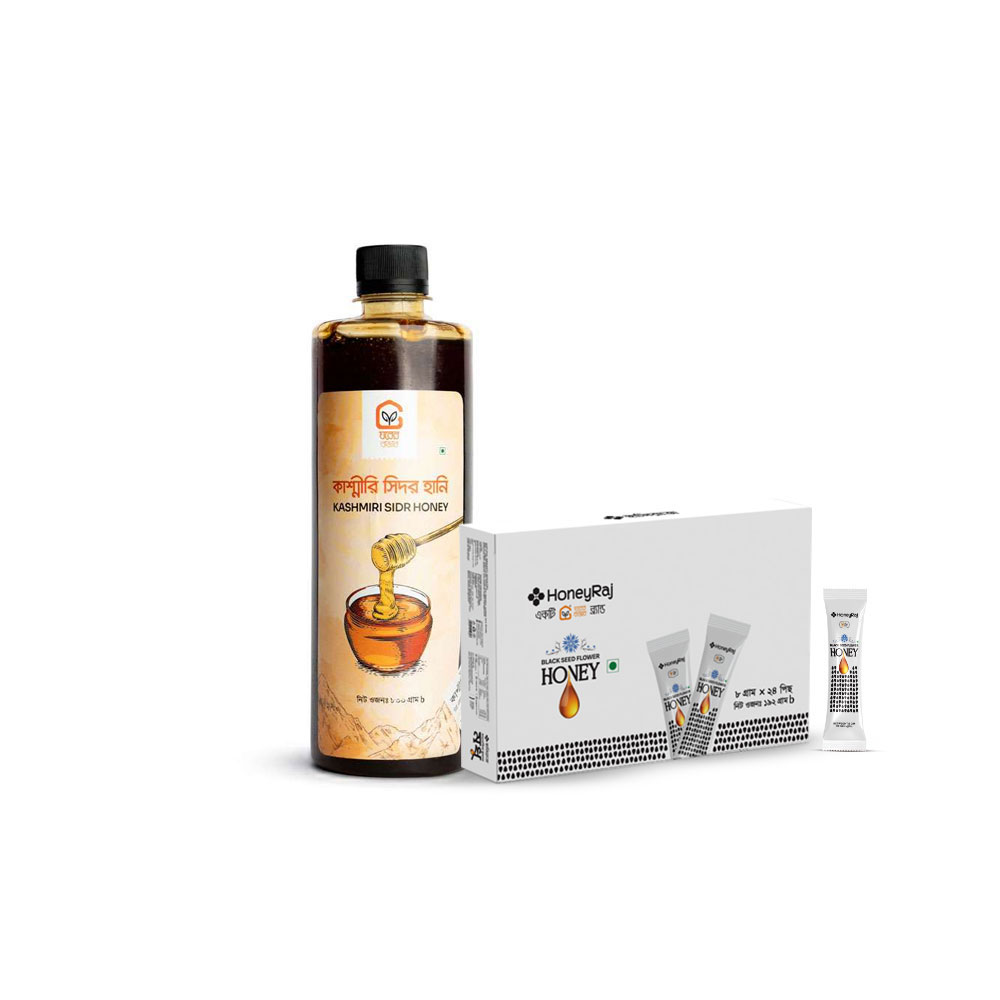 Kashmiri Sidr Honey & Black Seed Honey Sachet Combo
